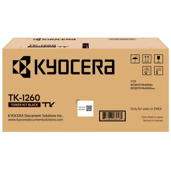 Original Kyocera TK-1260 / 1T0C150NL0 Toner schwarz