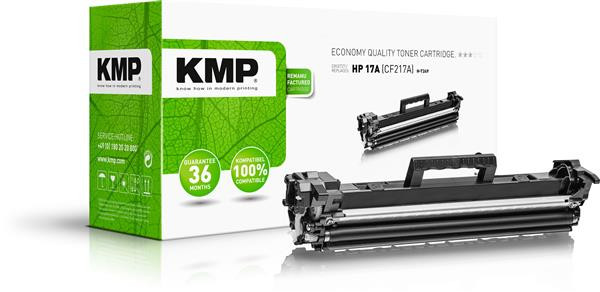 KMP Toner H-T249 schwarz ersetzt HP CF217A (17A)