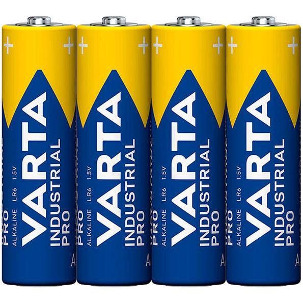 4 VARTA Batterien INDUSTRIAL PRO Mignon AA