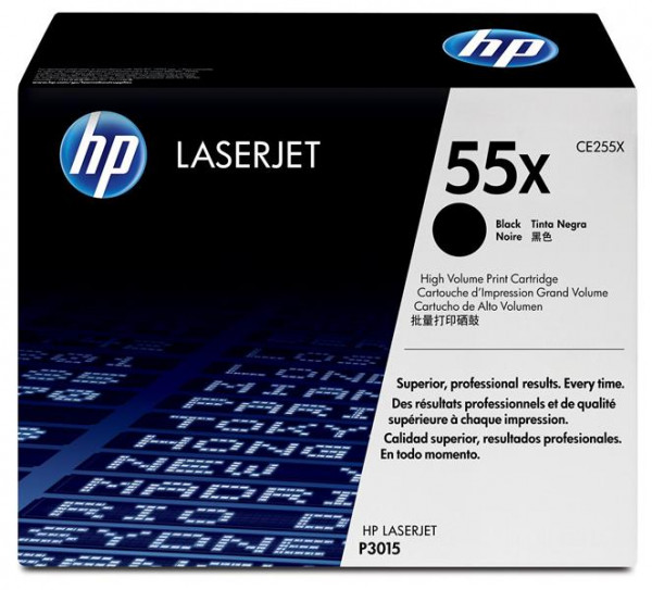 Original HP CE255X Toner 55X schwarz