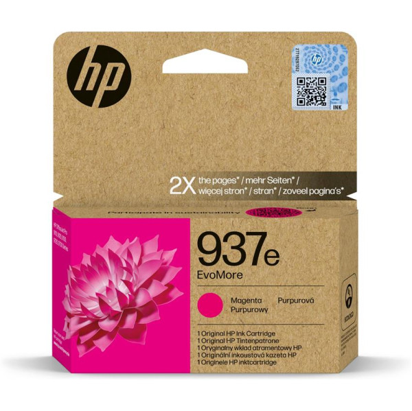 Original HP 937e Tintenpatrone 4S6W7NE magenta