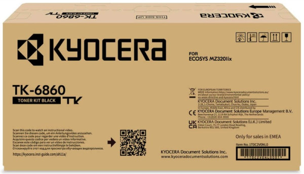 Original Kyocera TK-6880 / 1T0C2V0NL1 Toner schwarz