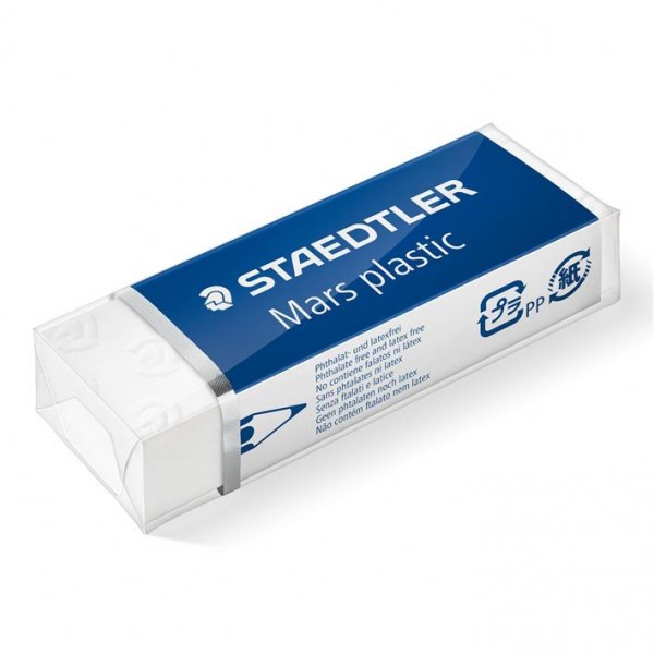 Radiergummi STAEDLER 526 50 Mars plastic weiß