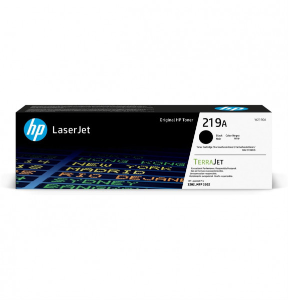 Original HP W2190A Toner 219A schwarz