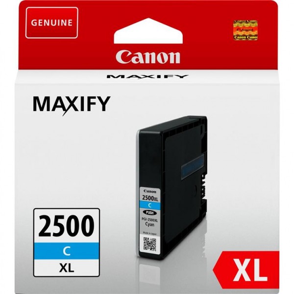 Original Canon PGI-2500XL Tinte 9265B001 cyan