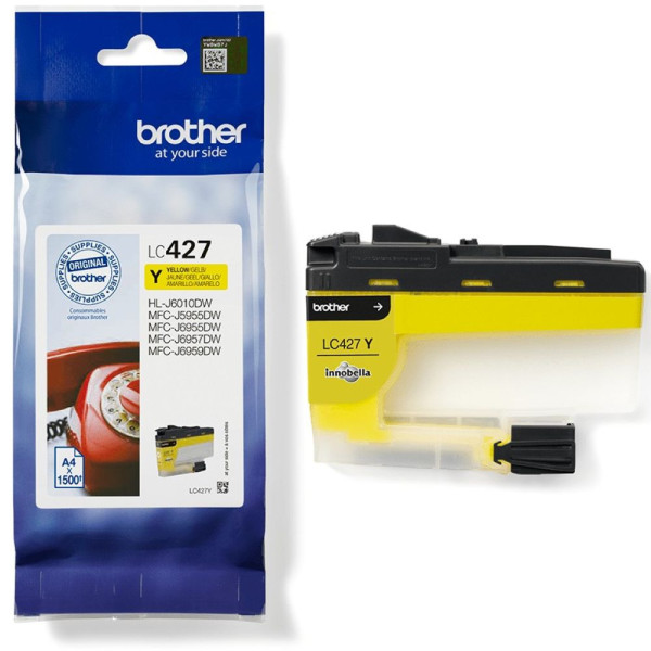 Original Brother LC427Y Tintenpatrone gelb