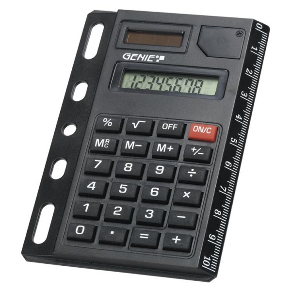 GENIE® 325 Taschenrechner schwarz 8-stellig LCD