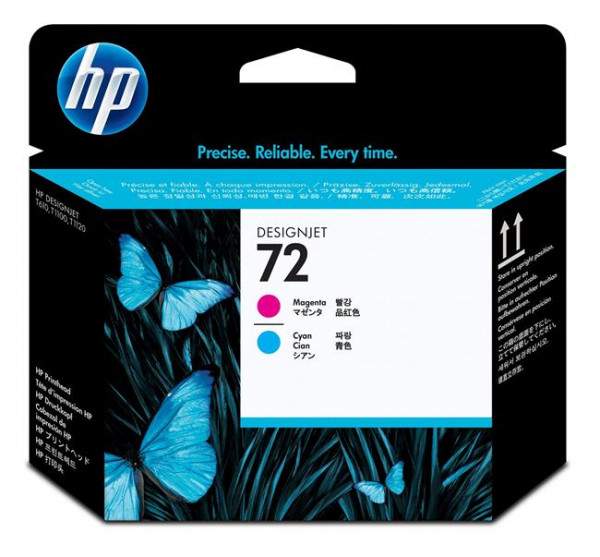 Original HP 72 Druckkopf C9383A cyan/magenta