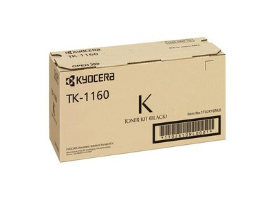 Original Kyocera TK-1160 / 1T02RY0NL0 Toner schwarz