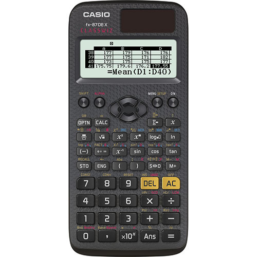 CASIO FX-87DE X Wissenschaftlicher Taschenrechner