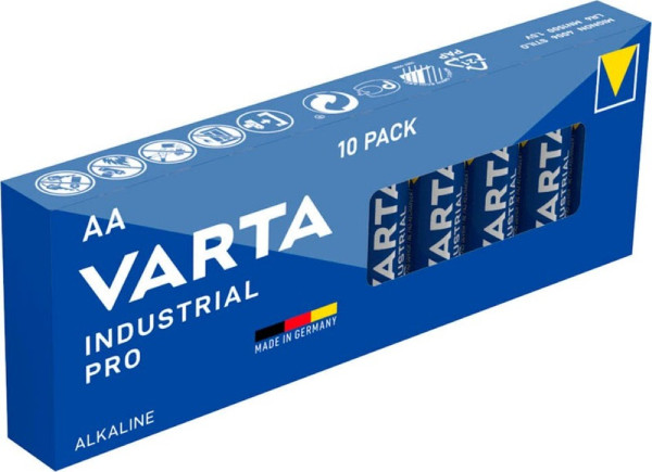 10 VARTA Batterien INDUSTRIAL PRO Micro AAA 1,5 V