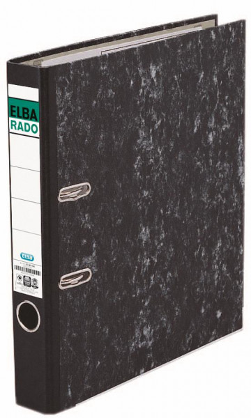 Ordner ELBA rado, Karton, A4, 5,0 cm, schwarz
