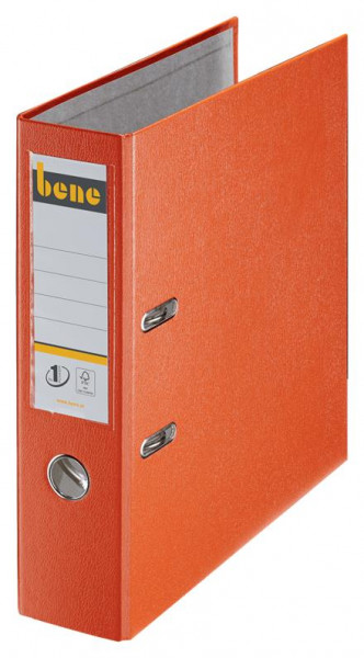 bene Ordner No.1 Power DIN A4 Kunststoff 80 mm orange