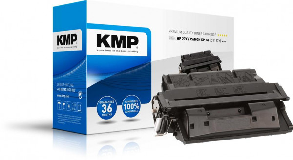 KMP Toner schwarz ersetzt HP C4127X