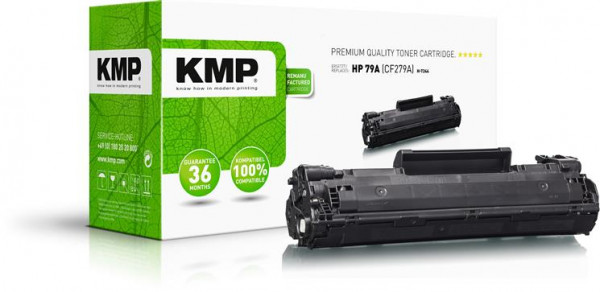 KMP Toner H-T244 schwarz ersetzt HP CF279A (79A)