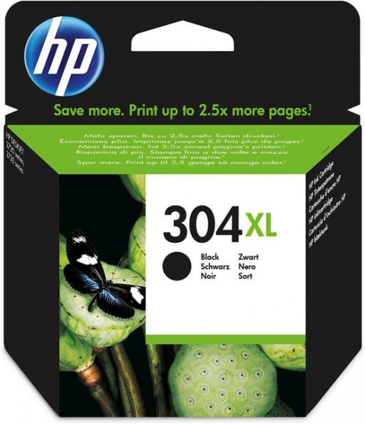 Original HP 304XL Tinte N9K08AE schwarz