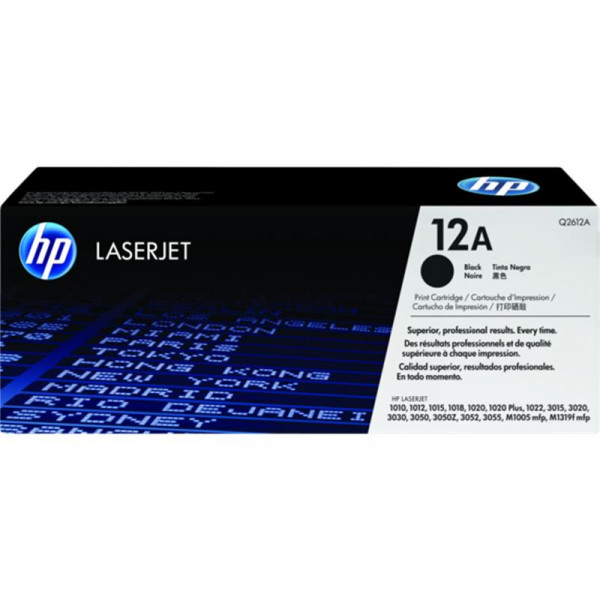 Original HP Q2612A Toner 12A schwarz