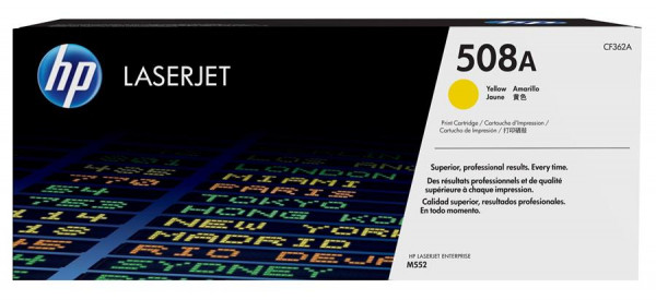 Original HP CF362A Toner 508A gelb