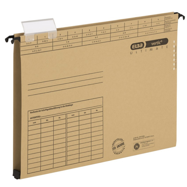 25 ELBA Hängesammler vertic ULTIMATE 100552068 naturbraun Bodenbreite 20 mm