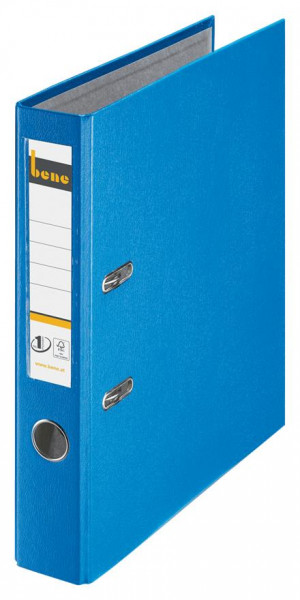 bene Ordner No.1 Power DIN A4 Kunststoff 52 mm blau