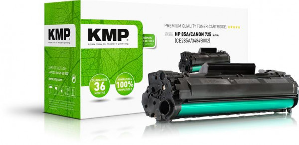 KMP Toner H-T154 schwarz ersetzt HP CE285A (85A)