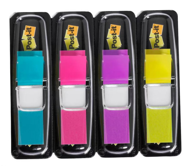 Post-it® Haftmarker 683-4AB Index Mini farbsortiert 4 x 35 Streifen