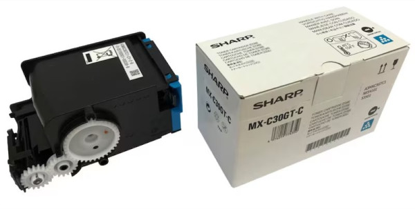Original Sharp MX-C30GT-C Toner cyan