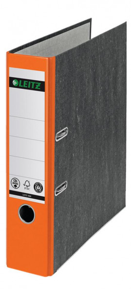 LEITZ Ordner 1080-50-45 Karton 8 cm marm./orange