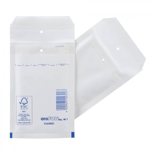 200 aroFOL® CLASSIC Luftpolstertaschen 1 / A weiß