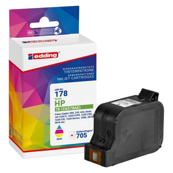 Edding Tinte EDD-178 ersetzt HP 78A / C6578A color