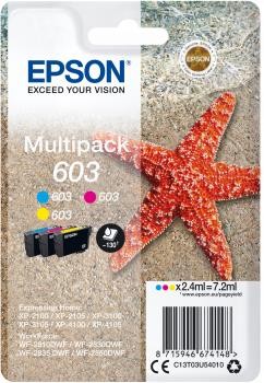 Original Epson C13T03U54010 Tinten 603 3er-Set