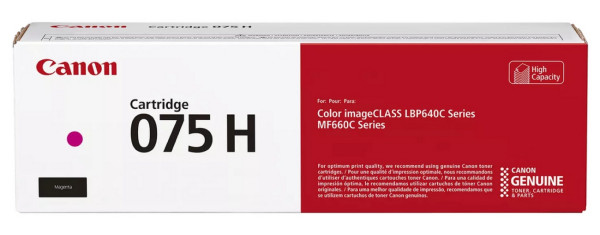 Original Canon 075 H Toner 6367C002 magenta