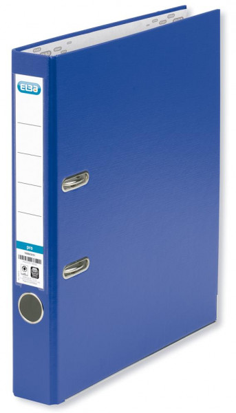 Ordner ELBA smart Pro, PP/Papier, A4, 5,0 cm, blau