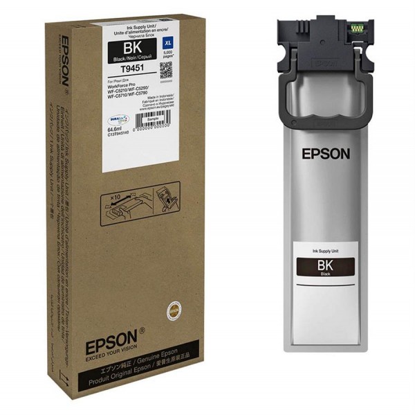 Original Epson T9451XL Tinte schwarz, 64,6 ml